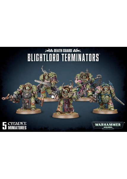 40K: Death Guard BLIGHTLORD TERMINATORS